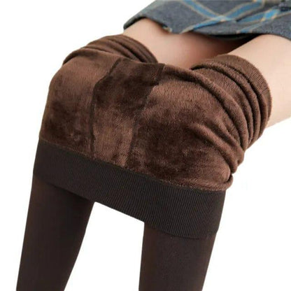 High-waist thermal women's leggings with stretch fit, ideal for activewear & everyday winter comfort.