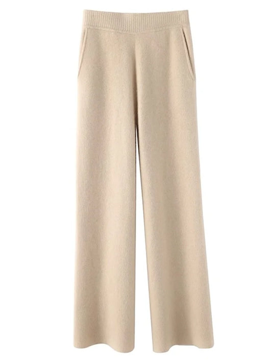 Women's cozy high-waisted lounge pants, perfect for ultimate comfort & relaxed casual wear.