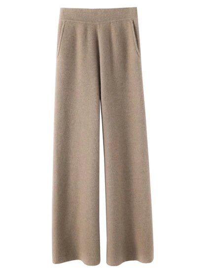 Versatile women's soft high-waisted lounge pants, perfect for comfortable leisure, relaxation, and everyday wear.
