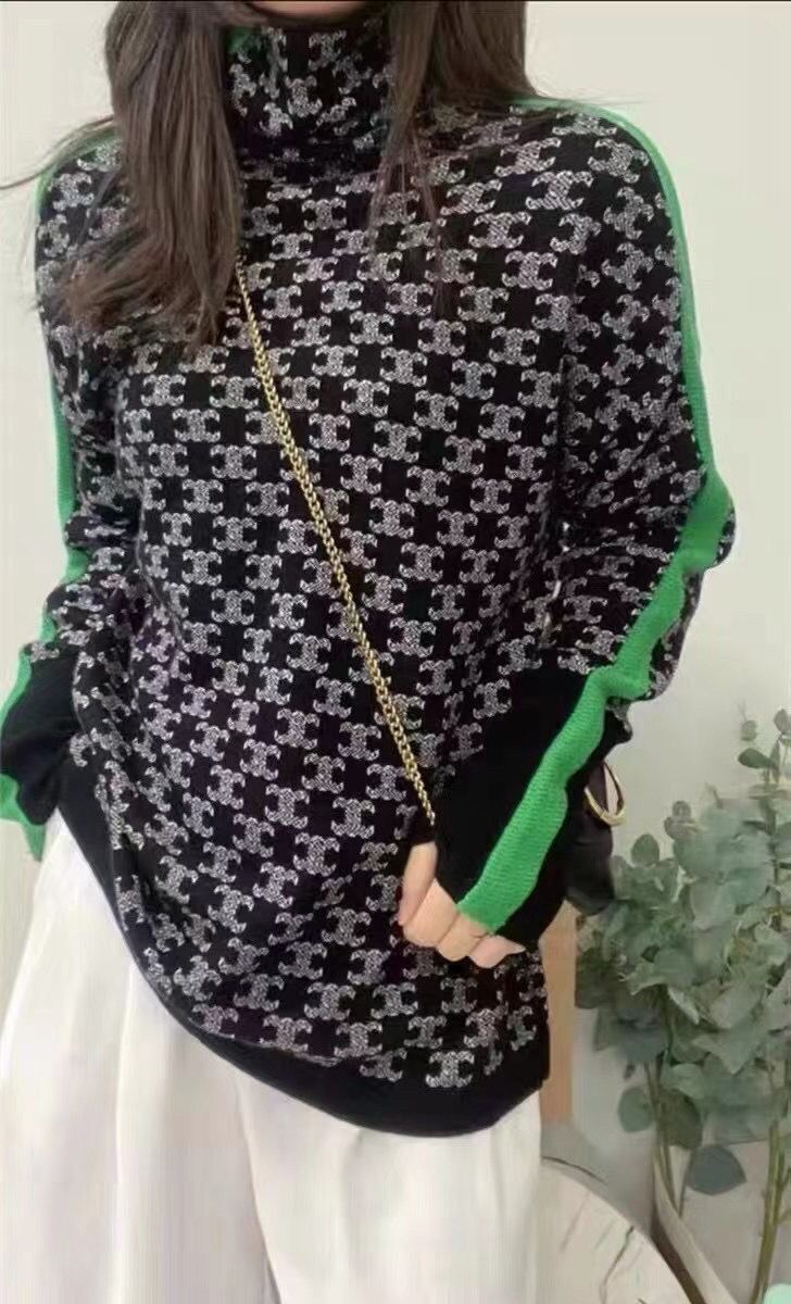 Cozy knit women's turtleneck sweater, a soft and warm long sleeve top, perfect for fall and winter comfort.