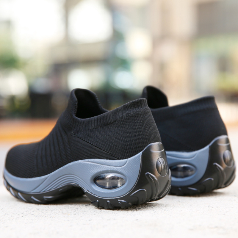 Modern women's orthopedic shoes, combining style, comfort, cushioning, and essential arch support.