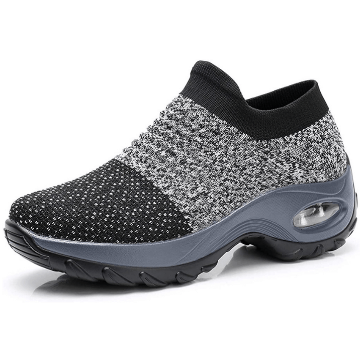 Cushioned comfort shoes for women, ideal for walking, offering excellent arch support & foot pain relief.