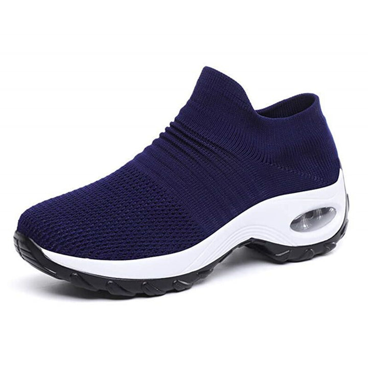 Step into comfort with women's cushioned orthopedic walking shoes, designed for optimal support & relief.