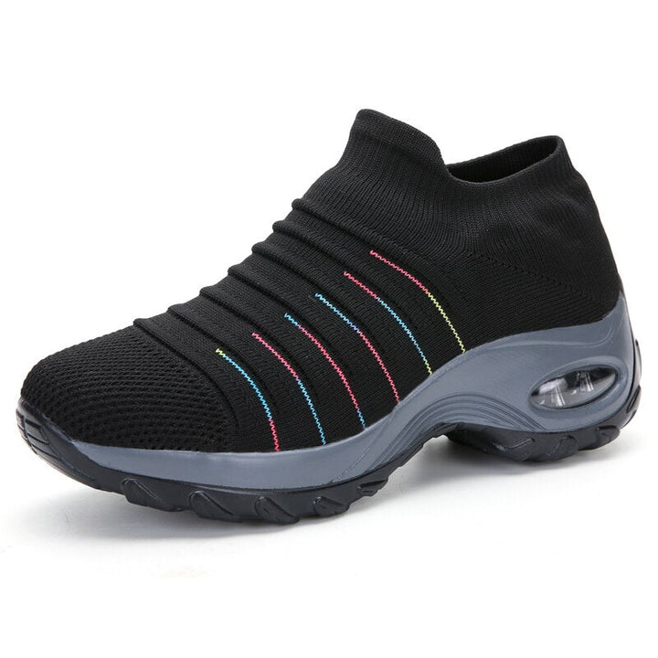 Lightweight women's orthopedic comfort shoes, breathable design with superior arch support and cushioning.