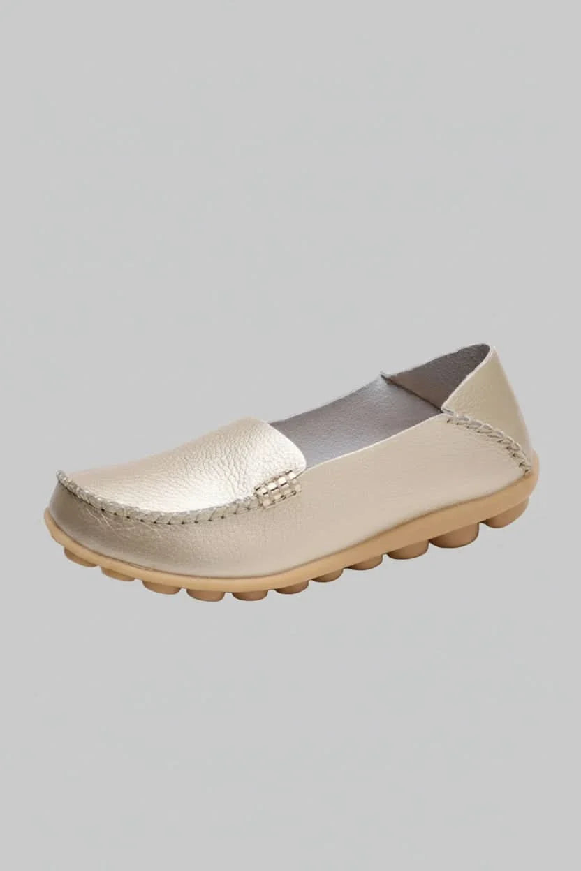 Women's stylish flats, round toe, cushioned, designed for maximum comfort & versatile wear.