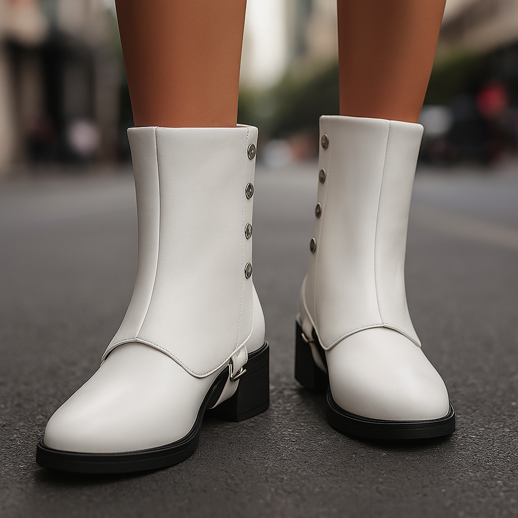 Comfortable women's ankle boots with orthopedic support, ideal for casual everyday wear.