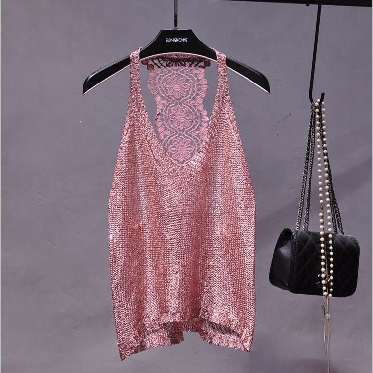 Dazzling sequin party wear top for women, offering glamour & sparkle for any stylish evening or night out.