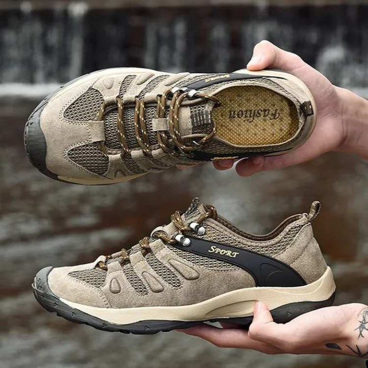 Women's durable all-terrain hiking shoes, ideal for rugged outdoor trekking