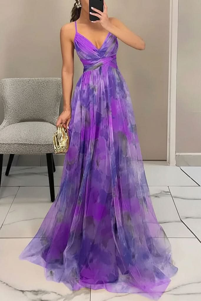 Versatile women's sleeveless maxi dress, easily styled for day casual wear or an elegant night out.