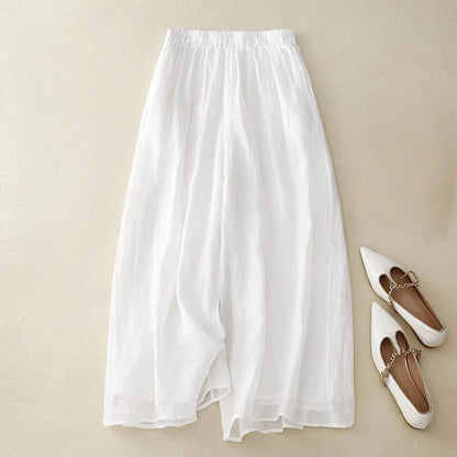 Effortless wide-leg women's pants with a flowing design, offering comfort and style for any occasion.