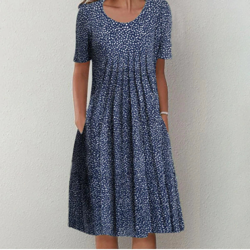 Elegant women's versatile dress with tummy control for a flattering silhouette & all-day comfort.