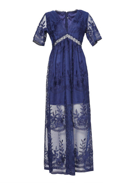 Soft, flowy Belinda maxi dress for women, ideal for an elegant summer look & comfortable wear.