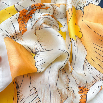 Versatile women's elegant patterned shawl. Lightweight, stylish accessory, perfect for fashion-conscious women.