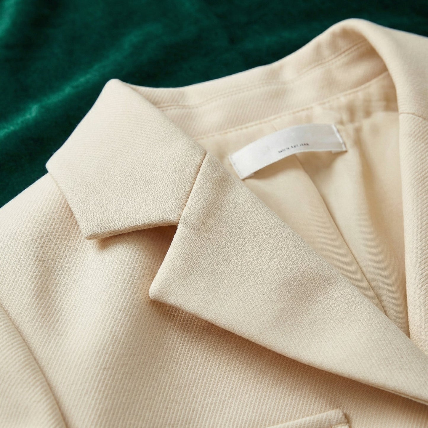 Women's elegant business blazer jacket, tailored for a professional appearance in any corporate setting.