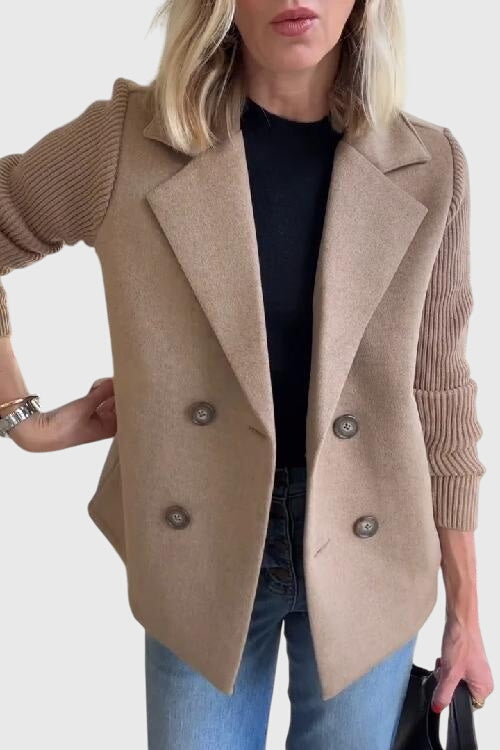 Women's elegant tailored blazer in a chic, sophisticated style. Perfect for professional wear & office attire.