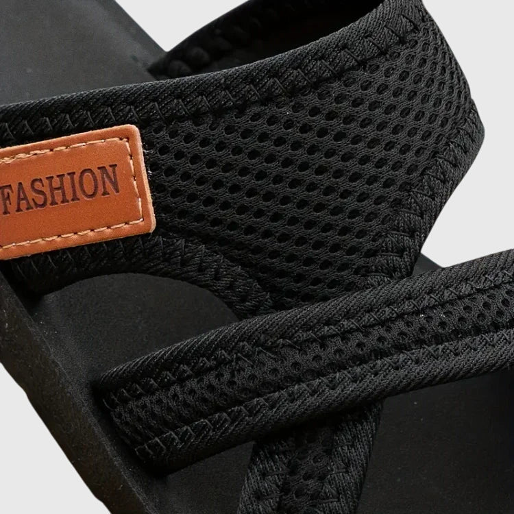 Ladies' comfy slip-on platform sandals, Elody style, perfect for everyday walking ease.