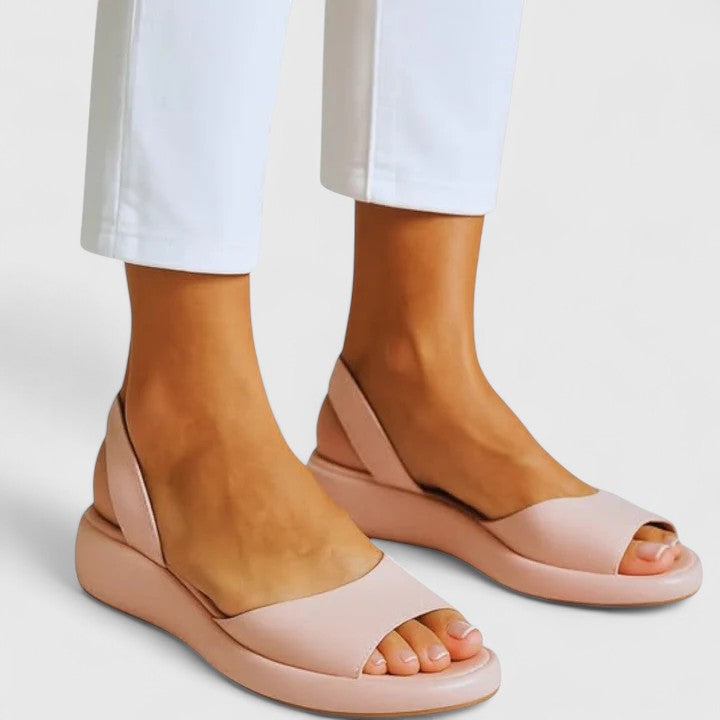 Emrynn women's comfort footwear: orthopedic slip-on sandals with excellent arch support for daily wear.