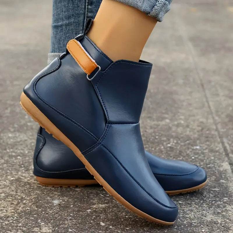 Easy slip-on women's ErgoFit ankle boots, designed for maximum comfort & style.