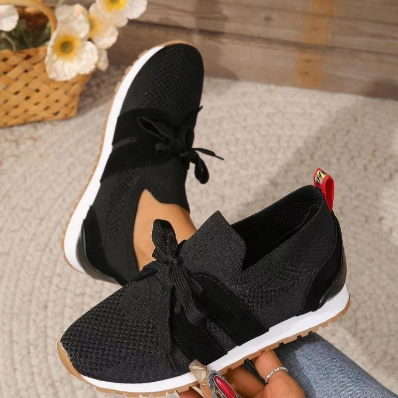 Women's ergonomic orthopedic sneakers with arch support for all-day comfort & pain relief.