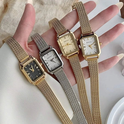 Women's Estella elegant daily wristwatch, classic timepiece with sleek design for everyday wear.