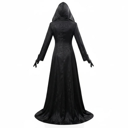 Official Evil Village Vampire Lady women's costume, high-quality character outfit perfect for cosplay events.
