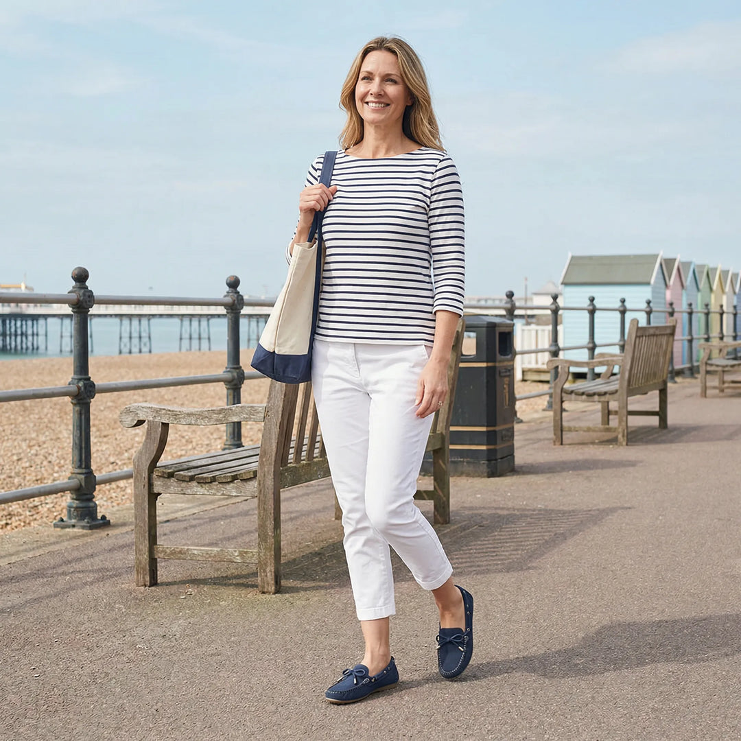 Women's comfortable extra wide loafers with memory foam, ideal for casual & dress wear.