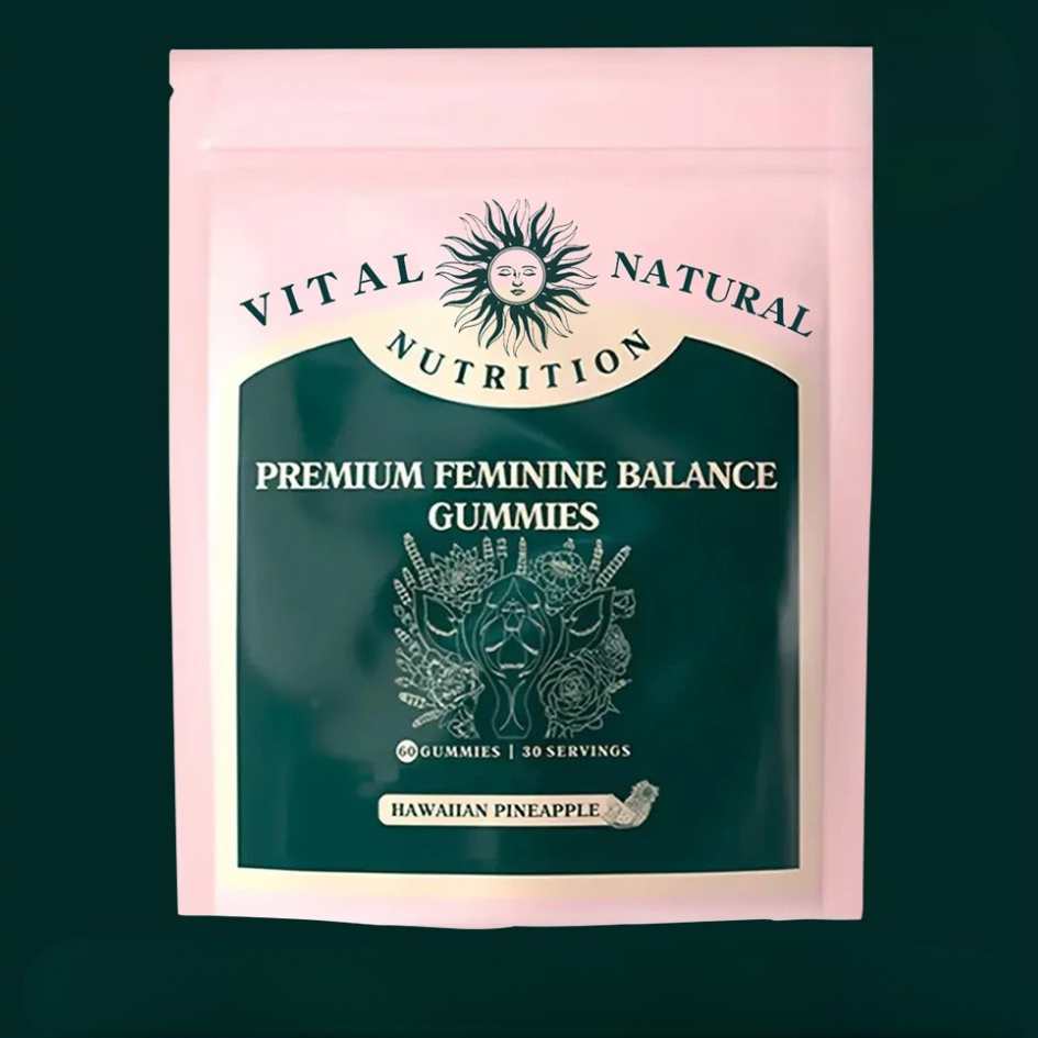 Women's FemVera pH Balance Gummies for feminine freshness. Plant-based daily supplement.