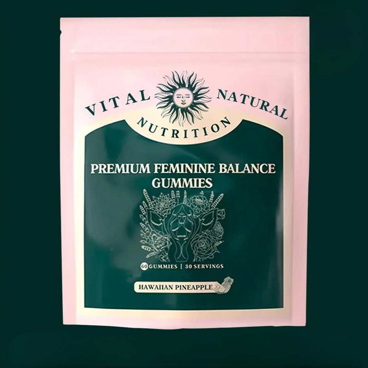 Women's FemVera pH Balance Gummies for feminine freshness. Plant-based daily supplement.