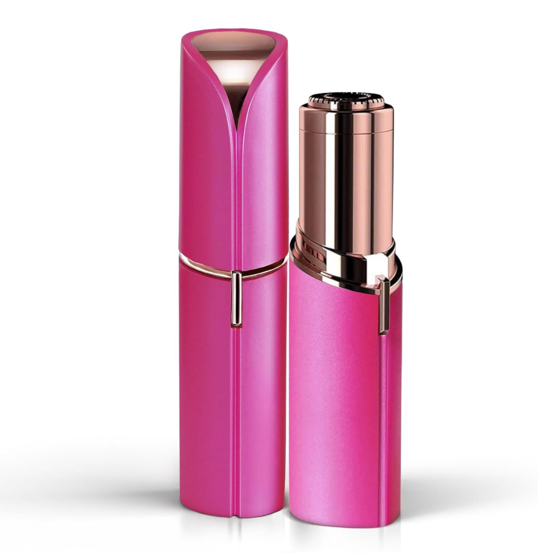Painless electric facial hair remover for women, achieving smooth, flawless skin effortlessly.