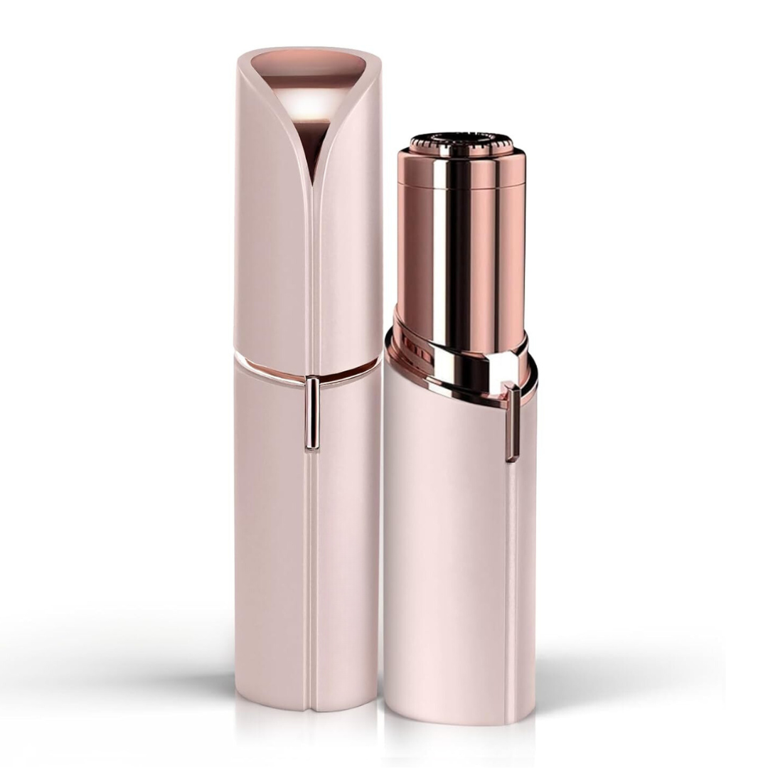 Achieve flawless, smooth skin with this women's electric facial hair remover & beauty tool.