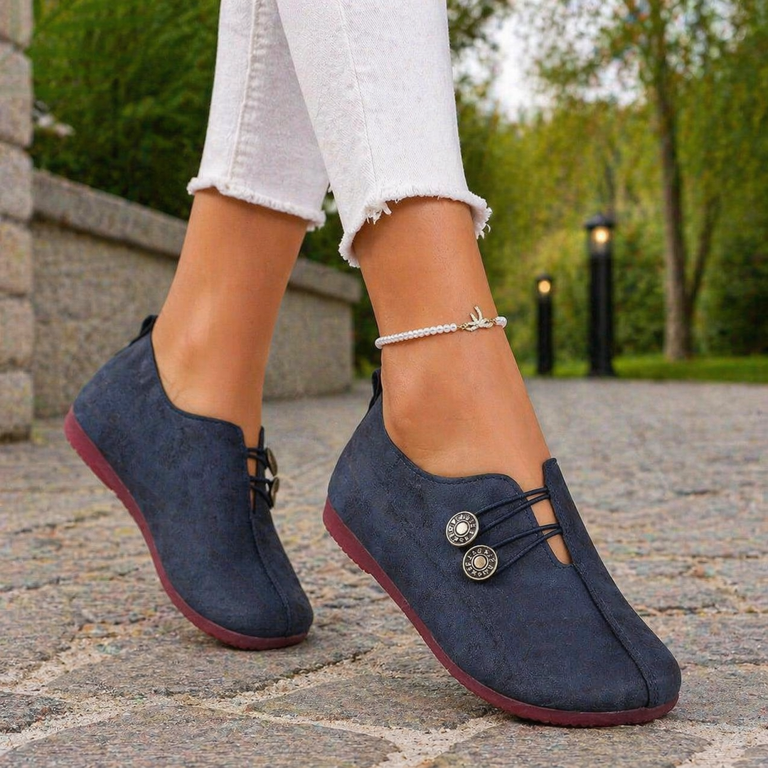 Lightweight women's casual slip-on barefoot shoes, promoting natural movement with a flexible design.