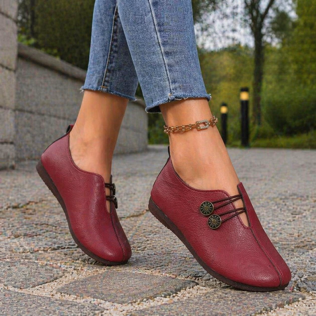 Zero-drop women's barefoot slip-on shoes, ensuring natural movement and comfortable flexible wear.