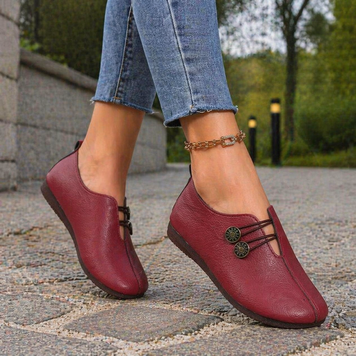 Zero-drop women's barefoot slip-on shoes, ensuring natural movement and comfortable flexible wear.