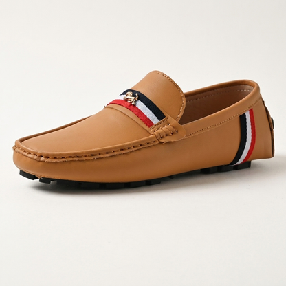 Women's Gaeta Stripe Loafers, stylish slip-on flats perfect for summer and warm weather comfort.