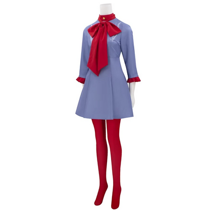 Dazzling women's Gaga inspired costume dress, dramatic and unique for any themed party or event.