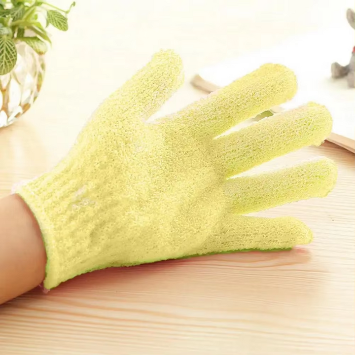 Elevate your spa at home experience with these women's gentle exfoliating bath gloves for soft skin.