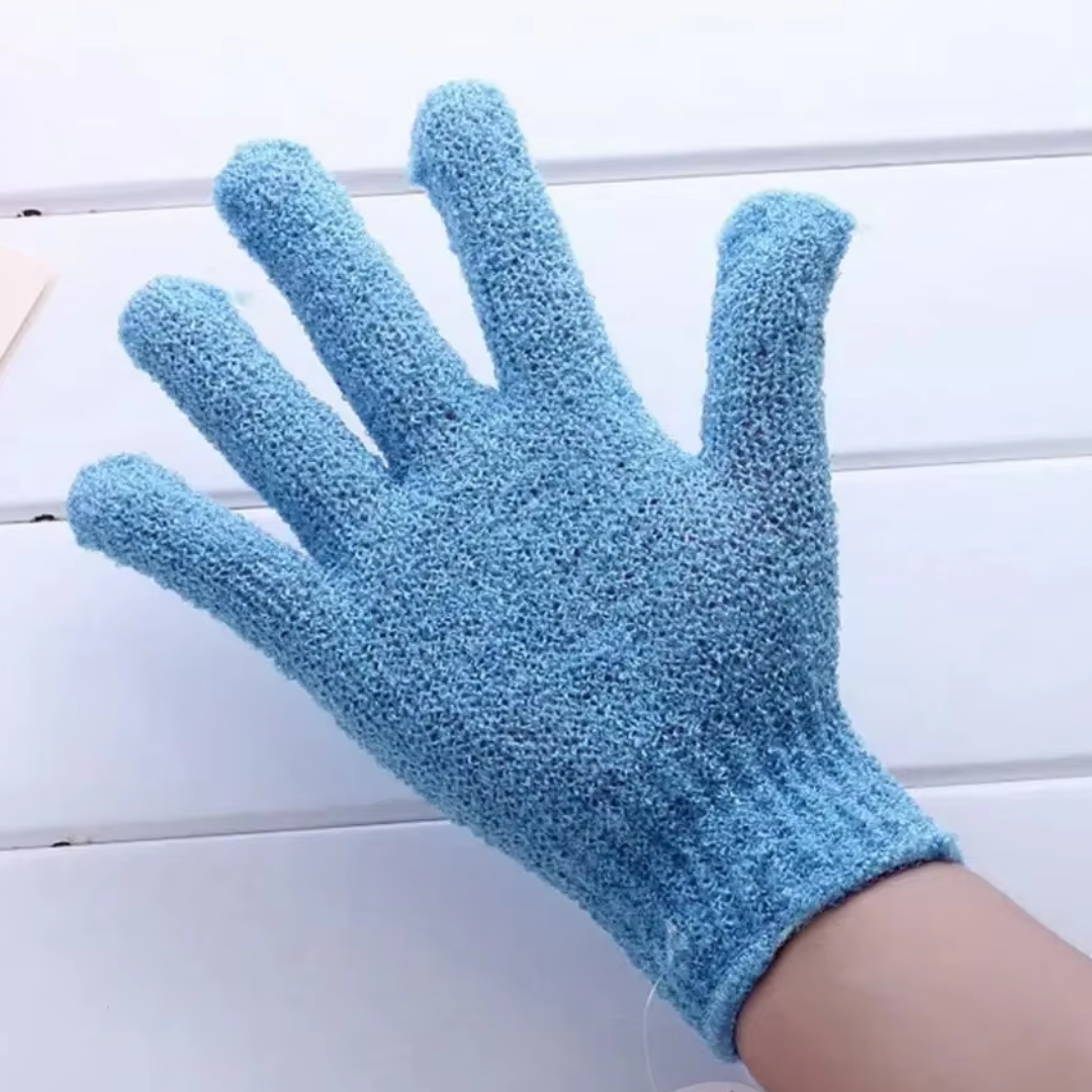 Daily use women's bath gloves for effective dead skin removal, promoting healthy, glowing skin.