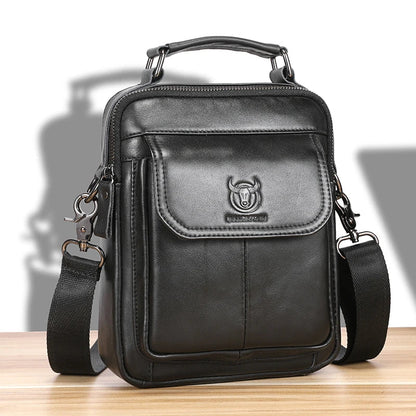 Elegant women's genuine leather shoulder bag, perfect as a durable everyday luxury fashion accessory.