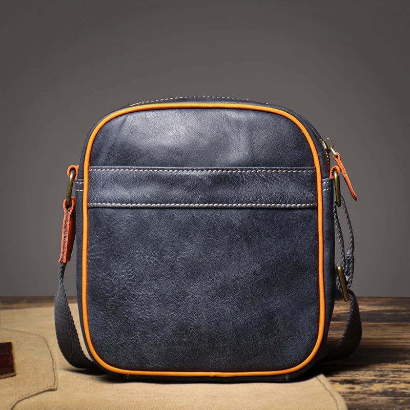 Women's genuine leather crossbody bag with adjustable strap. Perfect for versatile everyday use.