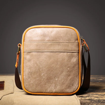 Women's premium genuine leather crossbody bag. Adjustable strap provides comfortable, hands-free carrying.