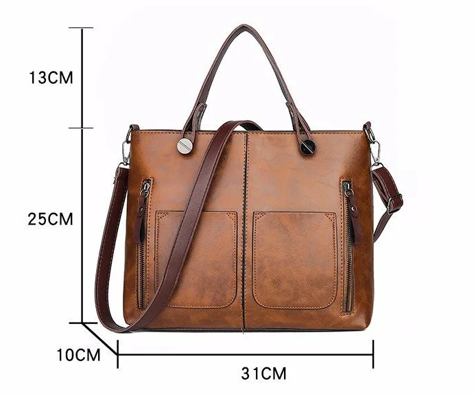 The perfect everyday women's leather handbag. Durable, elegant, and versatile with an adjustable strap for shoulder/crossbody.