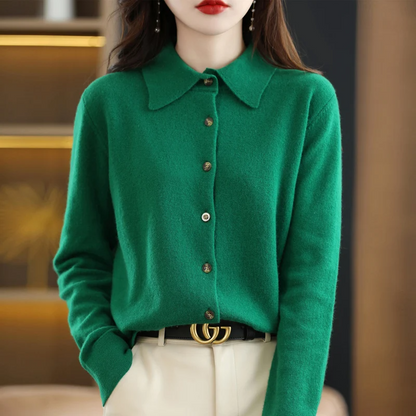 Classic Grace women's apparel: elegant long sleeve button-up shirt. Versatile top for modern women's fashion.