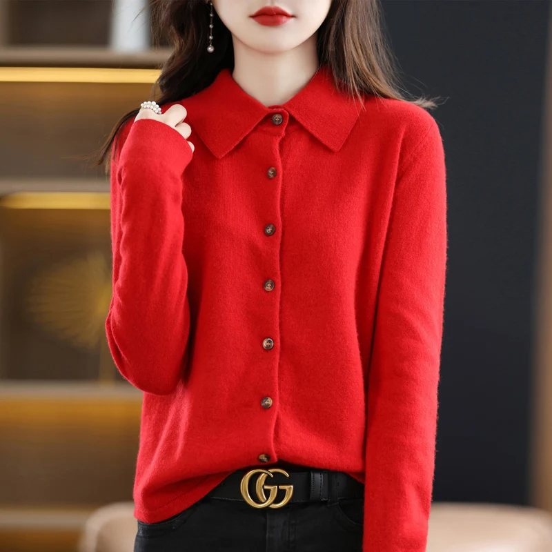 Elegant women's long sleeve top, Grace button-up. Perfect for sophisticated workday or relaxed weekend apparel.