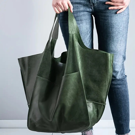 Women's Grand Carryall Tote Bag, elegant & spacious for everyday style and travel.
