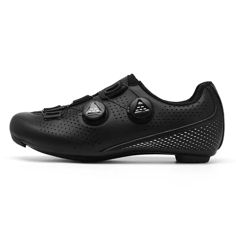Sleek women's performance bike shoes, modern design for serious road & MTB riders.