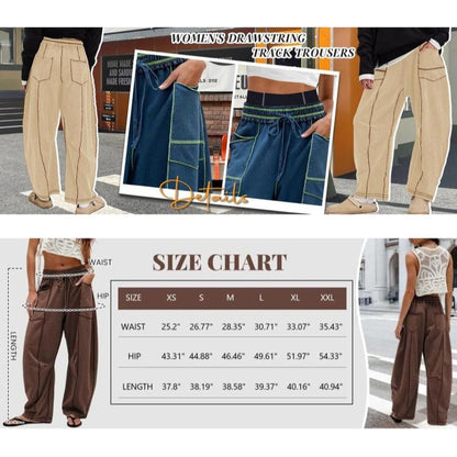 Soft, high-rise women's barrel sweatpants. Relaxed fit for ultimate comfort, lounge, or street style.