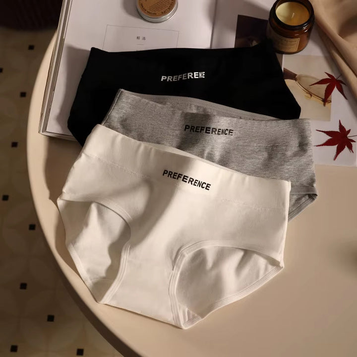 Women's high-rise cotton briefs, comfortable & breathable everyday underwear.