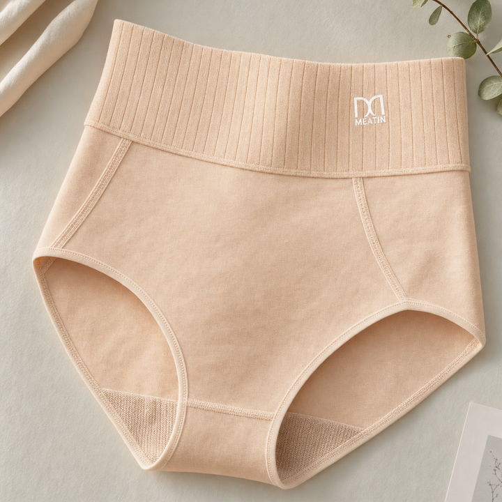 Women's shapewear 6-pack: high-waist shaping underwear for a smooth, comfortable silhouette.