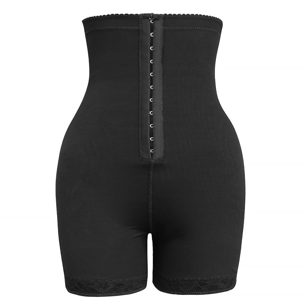 SculptEase high-waist shaping shorts for women, providing tummy control & thigh smoothing for any outfit.