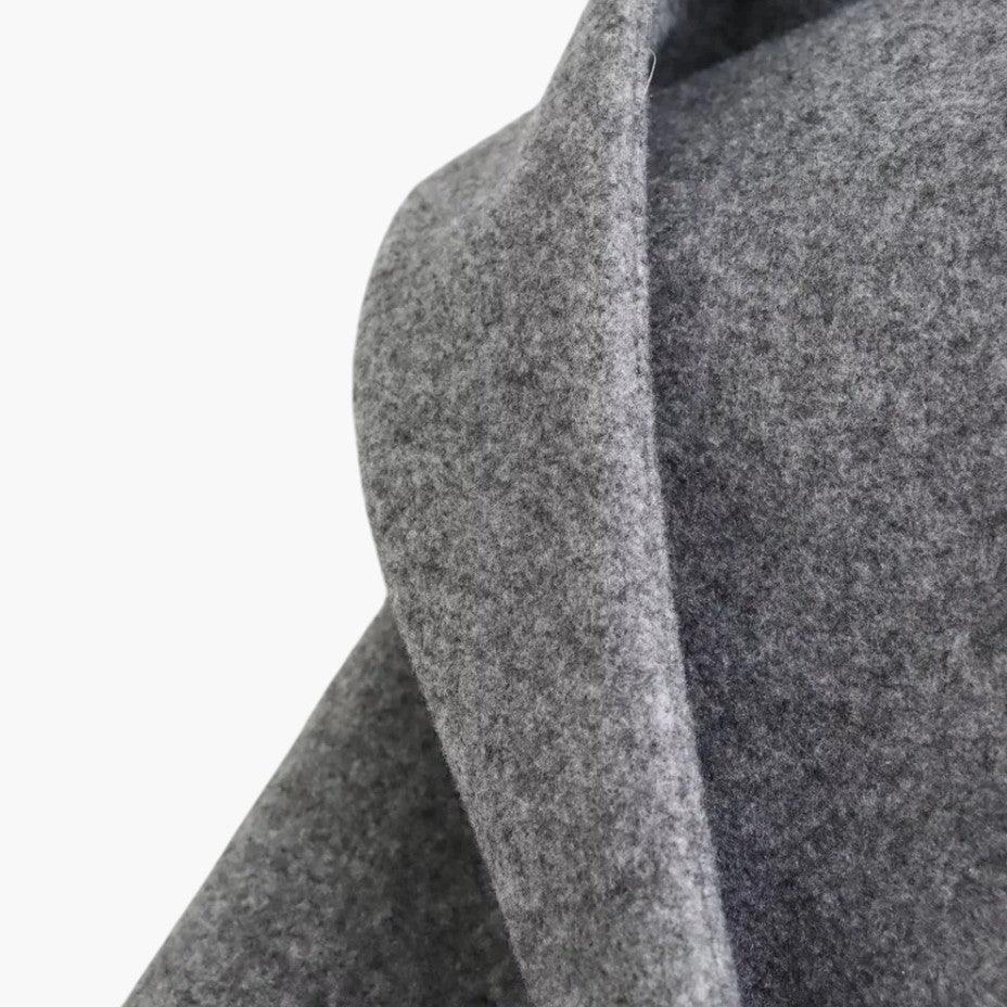 Sophisticated women's hooded trench coat, a stylish choice for weather protection & daily wear.